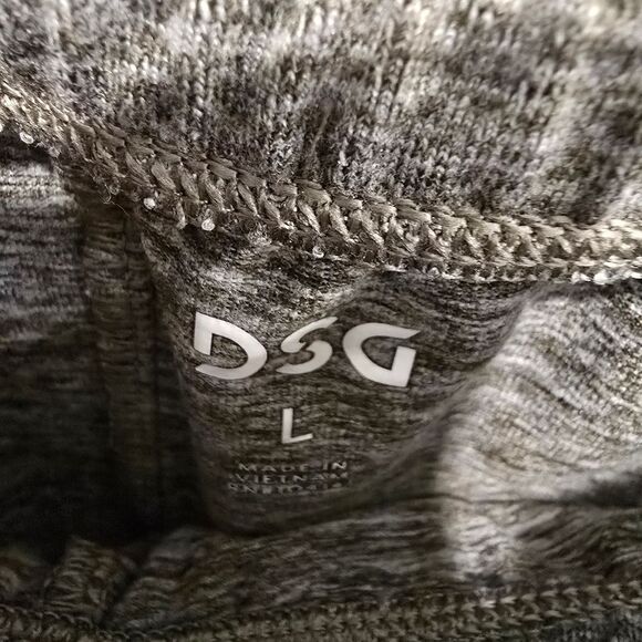 DSG Gray Athletic Shorts with Textured Fabric - Picture 5 of 5